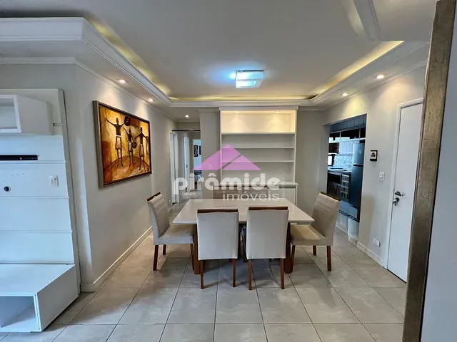 Apartamento com 90m² 3 quartos e 3 banheiros, para alugar, no bairro Parque Residencial Aquarius em São José dos Campos