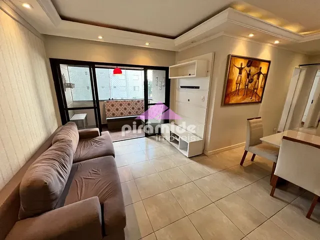 Apartamento com 90m² 3 quartos e 3 banheiros, para alugar, no bairro Parque Residencial Aquarius em São José dos Campos