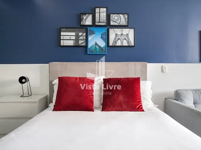 Apartamento com 31m² 1 quarto e 1 banheiro, à venda, no bairro Vila Olímpia em São Paulo