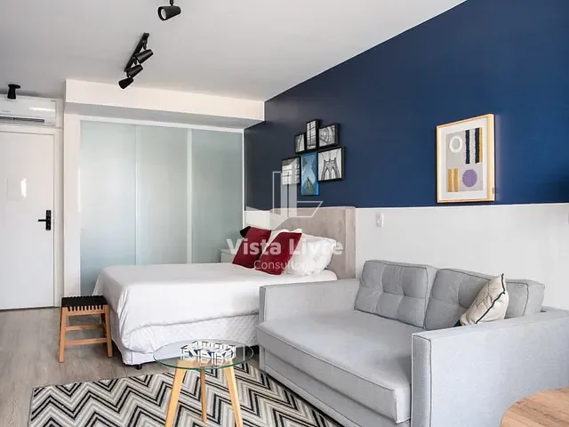 Apartamento com 31m² 1 quarto e 1 banheiro, à venda, no bairro Vila Olímpia em São Paulo