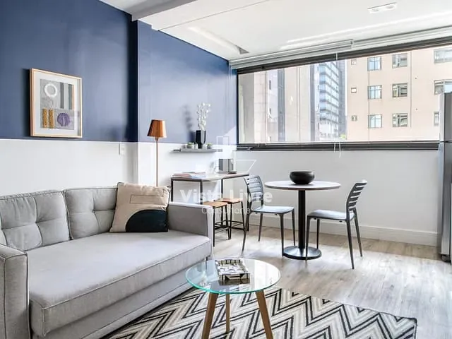 Apartamento com 31m² 1 quarto e 1 banheiro, à venda, no bairro Vila Olímpia em São Paulo