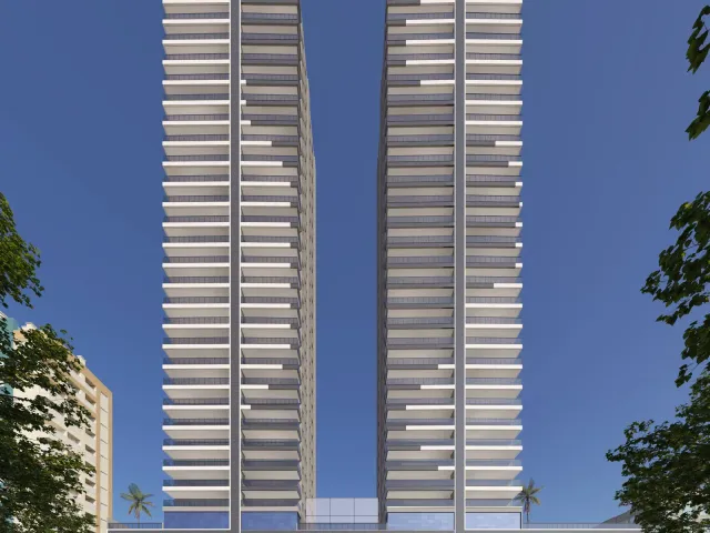 Apartamento com 132m² 3 quartos e 4 banheiros, à venda, no bairro Meia Praia em Itapema