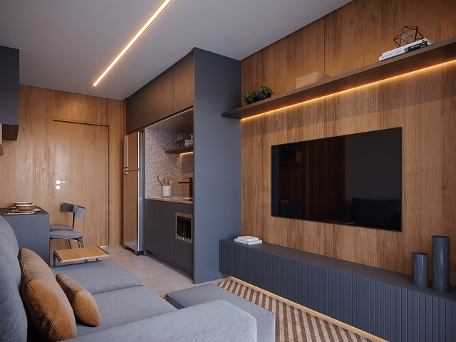 Foto do Apartamento - Apartamento à venda 2 Quartos 50M² Quarta Parada São Paulo - SP | Parque Diálogo Padre Adelino Smart - Residencial | Lares e Andares Imóveis