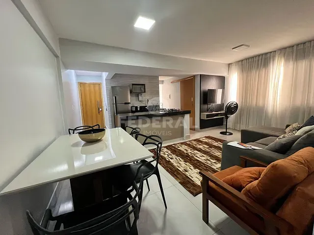 Apartamento com 96m² 3 quartos e 2 banheiros, para alugar, no bairro Setor Bueno em Goiânia