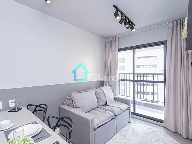Apartamento 2 quartos e 1 banheiro, para alugar, no bairro Pinheiros em São Paulo
