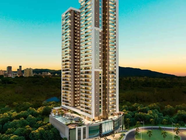 Apartamento com 91m² 2 quartos e 3 banheiros, à venda, no bairro Alto Pereque em Porto Belo