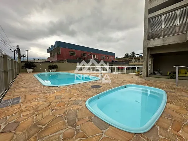 Apartamento com 85m² 2 quartos e 1 banheiro, à venda, no bairro Porto Novo em Caraguatatuba