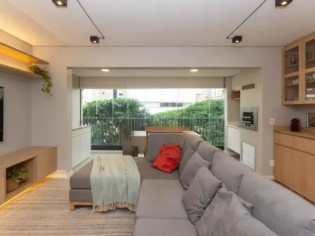 Foto do Apartamento - Apartamento à venda 100% mobiliado, Vila Ipojuca, São Paulo, SP | Vista Livre