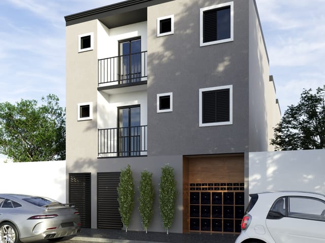 Foto do Apartamento - Apartamento em construção, 1 dormitório com sacada, ou 2 dormitórios, 34 ou 38 metros- Parque Peruche-SP | Lares e Andares Imóveis