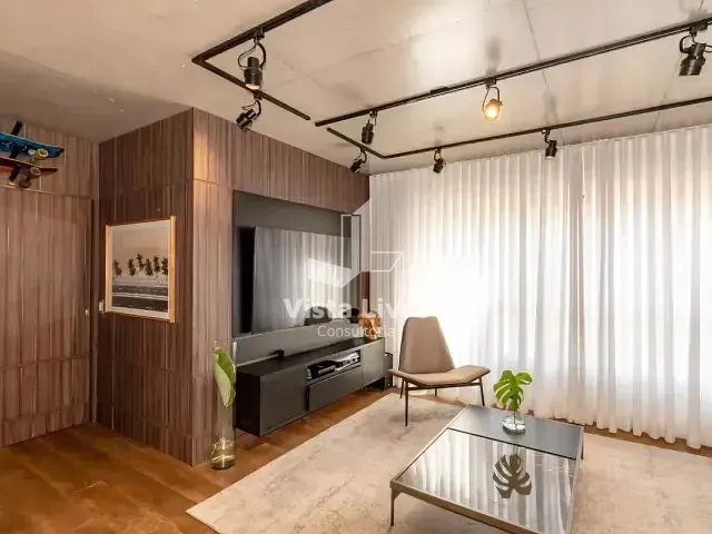 Apartamento com 80m² 1 quarto e 2 banheiros, à venda, no bairro Vila Olímpia em São Paulo