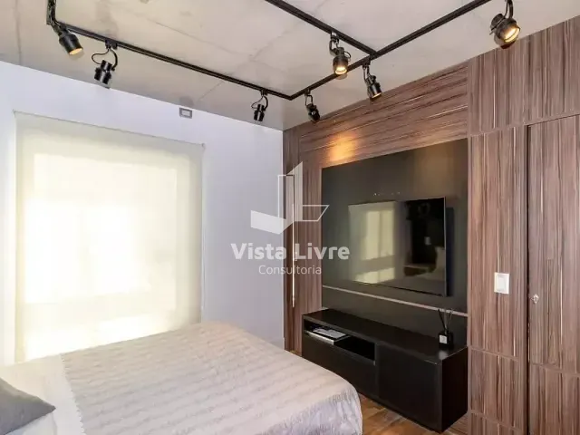 Apartamento com 80m² 1 quarto e 2 banheiros, à venda, no bairro Vila Olímpia em São Paulo