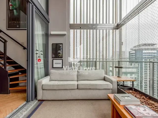 Apartamento com 67m² 1 quarto e 1 banheiro, à venda, no bairro Vila Nova Conceição em São Paulo