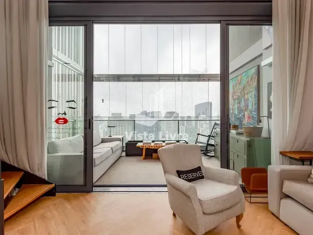 Apartamento com 67m² 1 quarto e 1 banheiro, à venda, no bairro Vila Nova Conceição em São Paulo