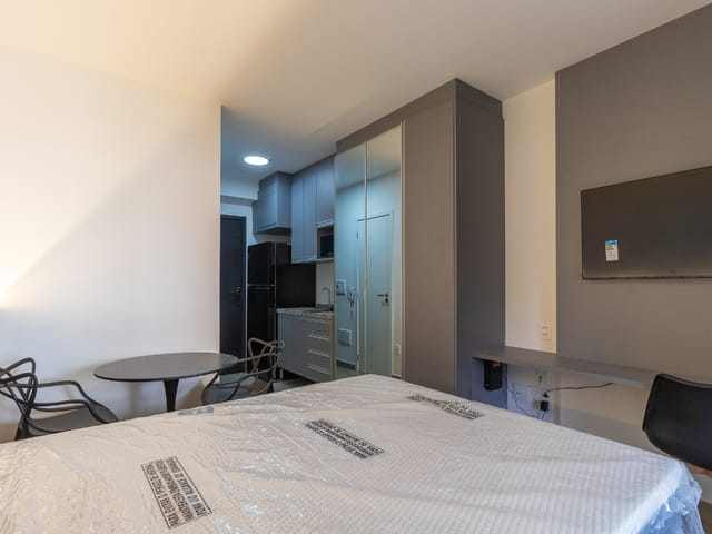 Apartamento com 26m² 1 quarto e 1 banheiro, à venda, no bairro Moema em São Paulo