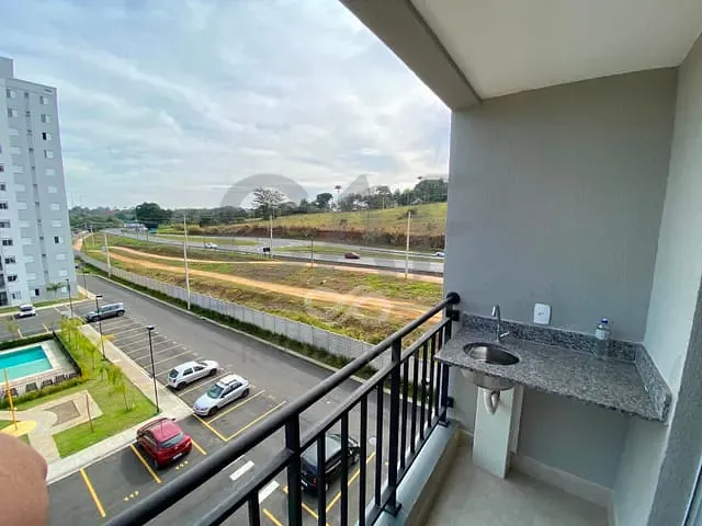 Apartamento 2 quartos e 1 banheiro, para alugar, no bairro Jardim Paraíso em Jaguariúna