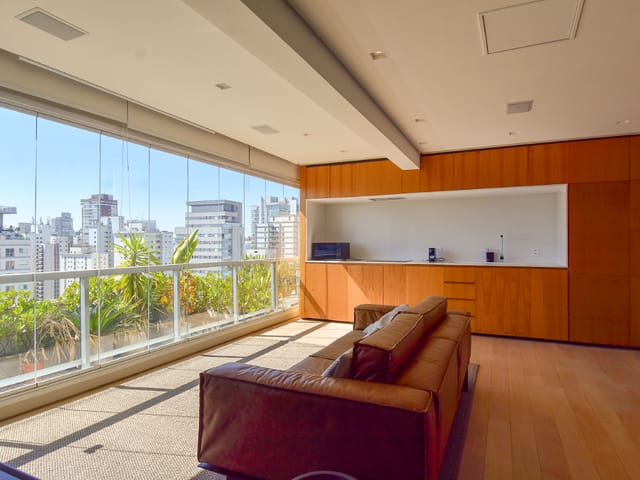 Apartamento com 53m² 1 quarto e 1 banheiro, à venda, no bairro Indianópolis em São Paulo