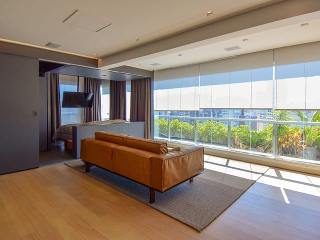 Apartamento com 53m² 1 quarto e 1 banheiro, à venda, no bairro Indianópolis em São Paulo