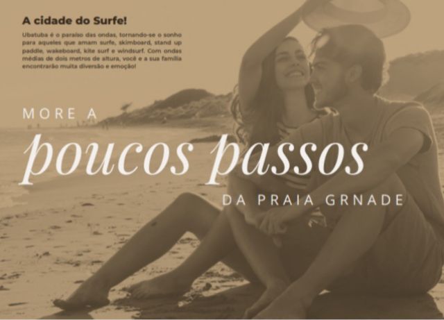 Apartamento 1 quarto e 1 banheiro, à venda, no bairro Praia Grande  em Ubatuba