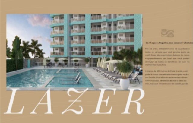 Apartamento 1 quarto e 1 banheiro, à venda, no bairro Praia Grande  em Ubatuba