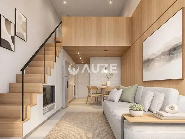 Apartamento com 35m² 1 quarto e 1 banheiro, à venda, no bairro Hugo Lange em Curitiba