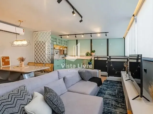 Apartamento com 65m² 1 quarto e 2 banheiros, à venda, no bairro Vila Olímpia em São Paulo