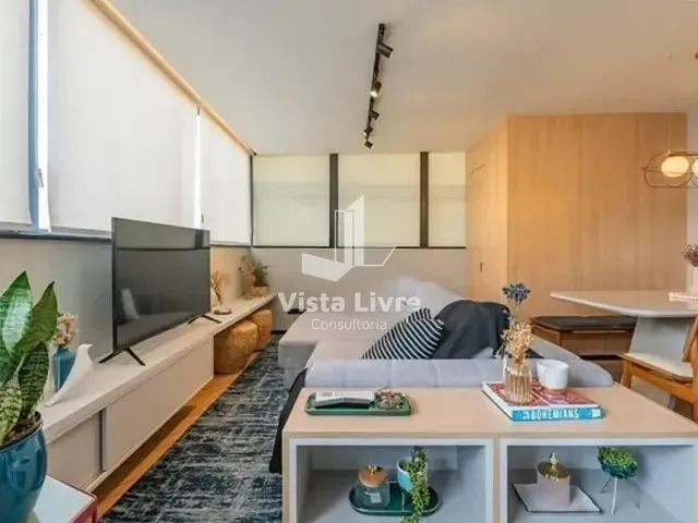 Apartamento com 65m² 1 quarto e 2 banheiros, à venda, no bairro Vila Olímpia em São Paulo