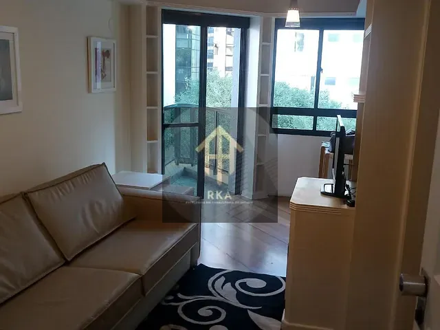 Apartamento 1 quarto e 1 banheiro, para alugar, no bairro Itaim Bibi em São Paulo