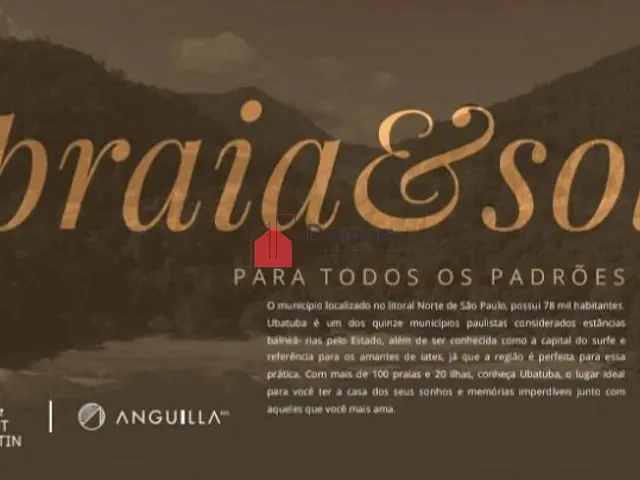 Apartamento 1 quarto e 1 banheiro, à venda, no bairro Praia Grande  em Ubatuba