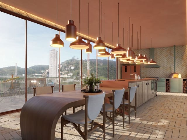 Apartamento com 94m² 2 quartos e 3 banheiros, à venda, no bairro Praia Brava de Itajaí em Itajaí
