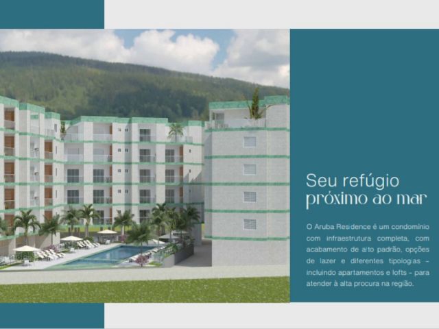 Apartamento 1 quarto e 1 banheiro, à venda, no bairro Praia Grande em Ubatuba