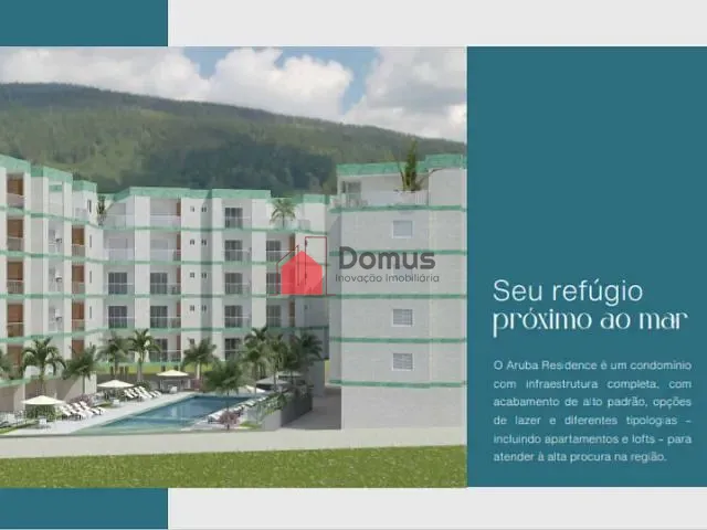 Apartamento 1 quarto e 1 banheiro, à venda, no bairro Praia Grande em Ubatuba