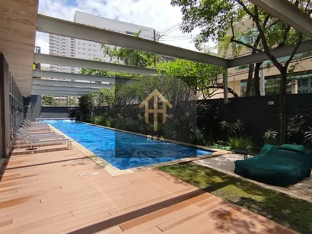 Apartamento 1 quarto e 2 banheiros, à venda ou para alugar, no bairro Vila Nova Conceição em São Paulo