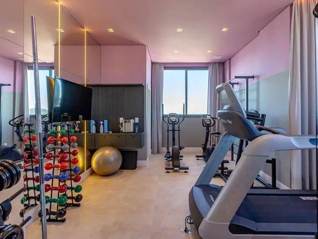 Apartamento com 115m² 2 quartos e 3 banheiros, à venda, no bairro Balneário Perequê em Porto Belo