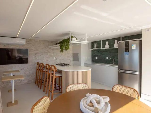 Apartamento com 115m² 2 quartos e 3 banheiros, à venda, no bairro Balneário Perequê em Porto Belo