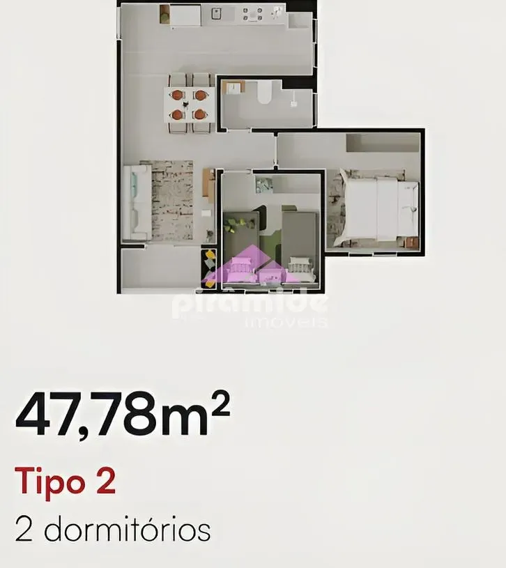 Apartamento, 2 quartos, 47 m² - Foto 13