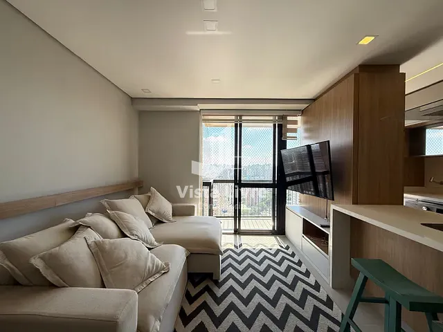 Apartamento com 57m² 1 quarto e 2 banheiros, à venda, no bairro Vila Clementino em São Paulo