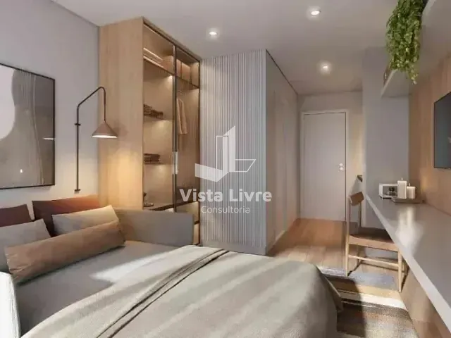 Apartamento com 23m² 1 quarto e 1 banheiro, à venda, no bairro Pinheiros em São Paulo