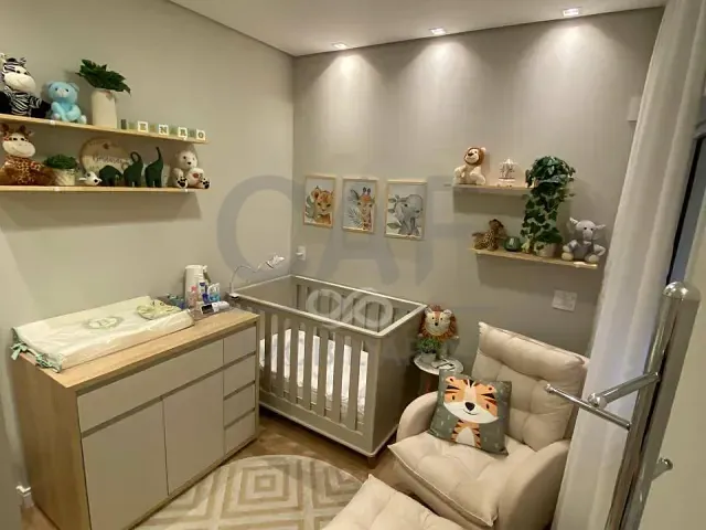 Apartamento 3 quartos e 2 banheiros, à venda, no bairro Swiss Park em Campinas