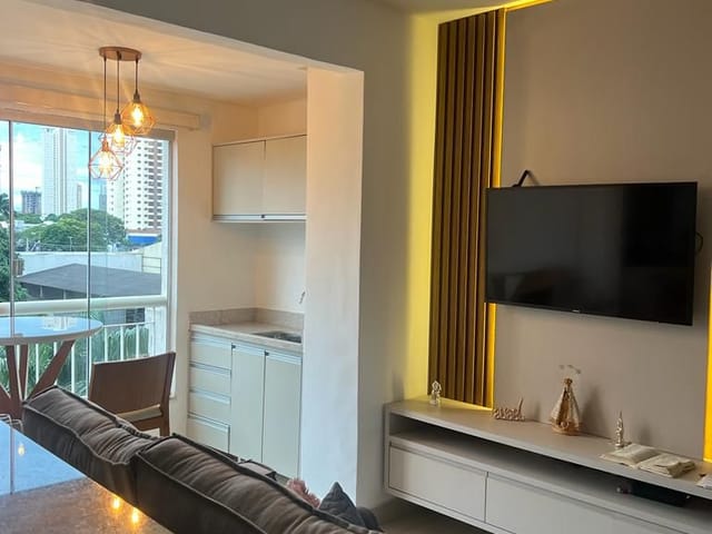 Foto do Apartamento - Apartamento à venda com 1 suíte no Residencial Neo Practice Home no Setor Bueno em Goiânia GO | Home Gyn Imóveis Ltda