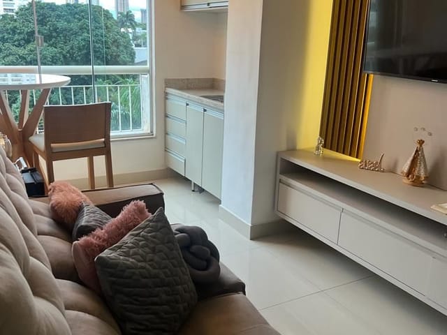 Foto do Apartamento - Apartamento à venda com 1 suíte no Residencial Neo Practice Home no Setor Bueno em Goiânia GO | Home Gyn Imóveis Ltda
