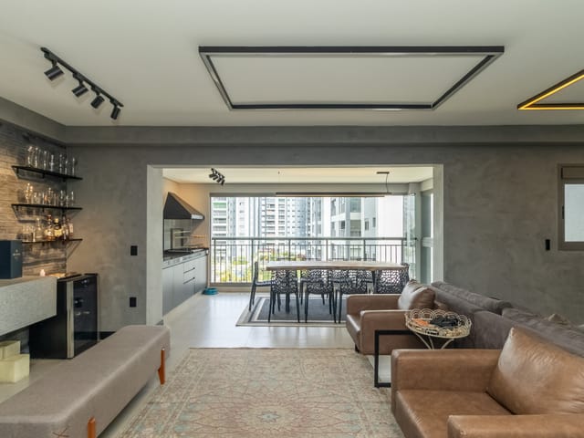 Apartamento com 132m² 3 quartos e 4 banheiros, à venda, no bairro City América em São Paulo