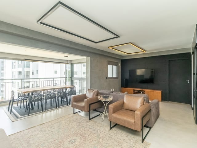 Apartamento com 132m² 3 quartos e 4 banheiros, à venda, no bairro City América em São Paulo