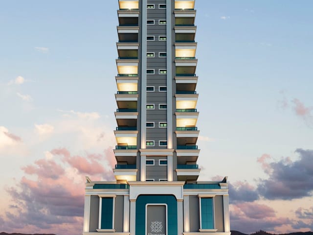 Apartamento com 77m² 2 quartos e 3 banheiros, à venda, no bairro Morretes em Itapema