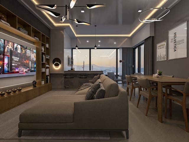 Apartamento com 81m² 2 quartos e 3 banheiros, à venda, no bairro Perequê em Porto Belo