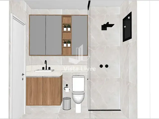 Apartamento com 41m² 2 quartos e 1 banheiro, à venda, no bairro Barra Funda em São Paulo