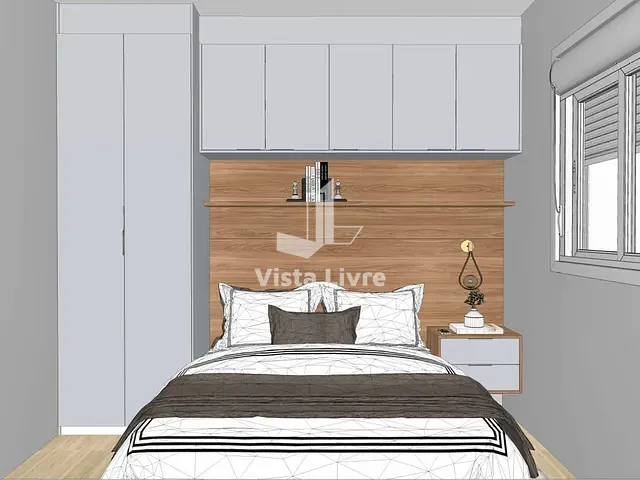 Apartamento com 41m² 2 quartos e 1 banheiro, à venda, no bairro Barra Funda em São Paulo