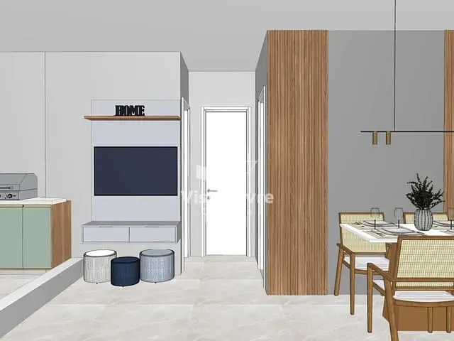 Apartamento com 41m² 2 quartos e 1 banheiro, à venda, no bairro Barra Funda em São Paulo