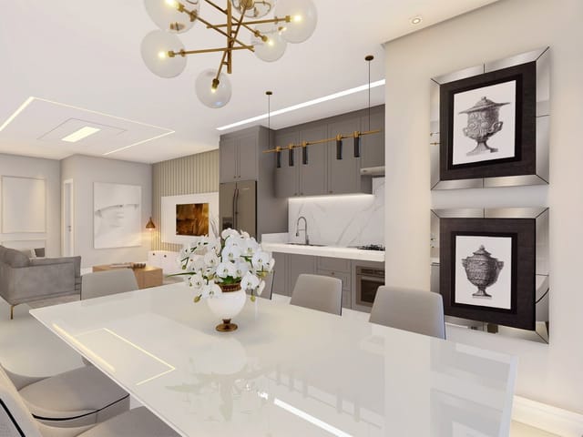 Apartamento com 122m² 3 quartos e 4 banheiros, à venda, no bairro Fazendinha em Itajaí