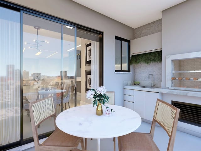 Apartamento com 122m² 3 quartos e 4 banheiros, à venda, no bairro Fazendinha em Itajaí