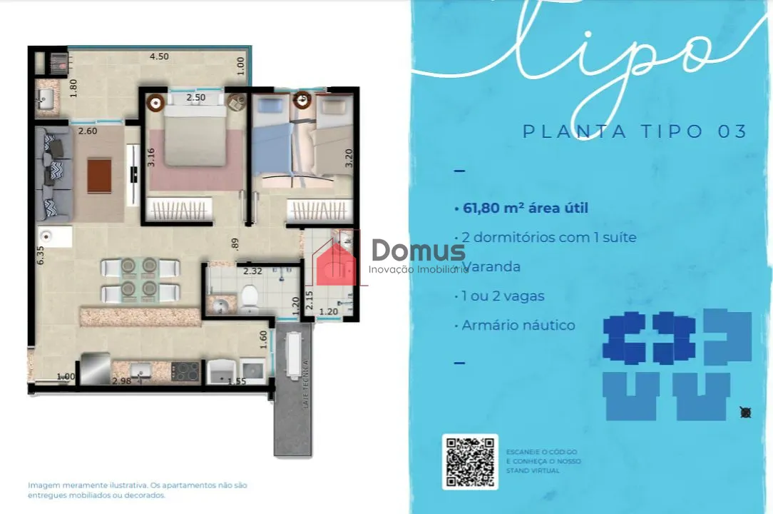 Apartamento, 2 quartos, 61 m² - Foto 11